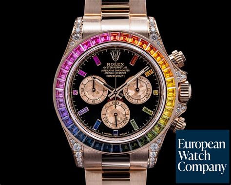 rolex rainbow femme|rolex rainbow 116595.